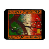 Magnet Flexible Vincent van Gogh - Arbre à prune floraison (Horizontal)