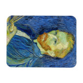 Magnet Flexible Vincent van Gogh - Autoportrait à la palette (Horizontal)