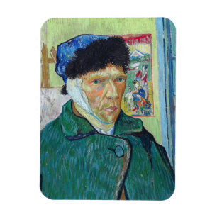 Magnet Flexible Vincent van Gogh - Autoportrait à l'oreille coupée