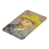 Magnet Flexible Vincent van Gogh - Autoportrait avec Casquette de  (Côté Gauche)