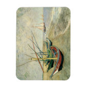 Magnet Flexible Vincent van Gogh - Bateaux de pêche sur la plage (Vertical)
