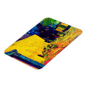 Magnet Flexible Vincent Van Gogh - Café Terrasse Au Night Pop Art (Côté Gauche)