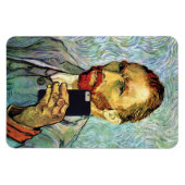 Magnet Flexible Vincent Van Gogh Cellphone Selfie Autoportrait (Horizontal)
