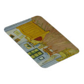 Magnet Flexible Vincent Van Gogh, Chambre à Arles, 1ère version (Côté Droit)