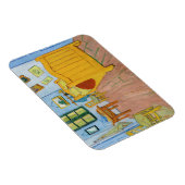 Magnet Flexible Vincent Van Gogh - Chambre de Vincent à Arles (Côté Droit)