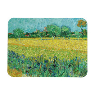 Magnet Flexible Vincent van Gogh - Champ aux iris près d'Arles