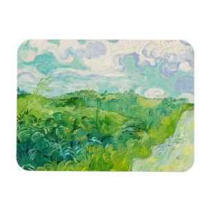 Magnet Flexible Vincent van Gogh - Champ de blé vert, Auvers