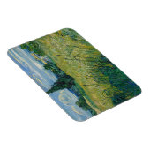Magnet Flexible Vincent Van Gogh, champ de blé vert avec Cypress (Côté Droit)