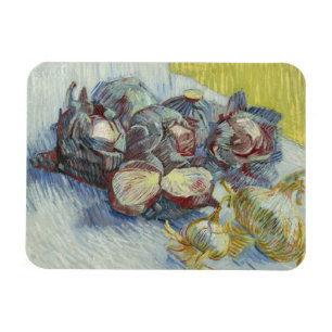 Magnet Flexible Vincent van Gogh - choux rouges et oignons