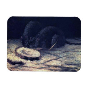 Magnet Flexible Vincent Van Gogh - Deux rats - Rat Lover Fine Art