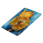 Magnet Flexible Vincent van Gogh - Deux tournesols coupés (Côté Gauche)