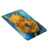 Magnet Flexible Vincent van Gogh - Deux tournesols coupés (Côté Droit)