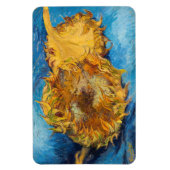 Magnet Flexible Vincent van Gogh - Deux tournesols coupés (Vertical)