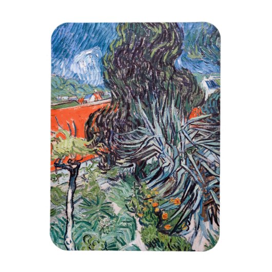 Magnet Flexible Vincent van Gogh - Doctor Gachet's Garden (Vertical)