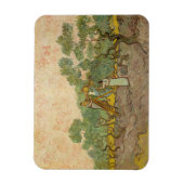 Magnet Flexible Vincent van Gogh - Femmes cueillette d'olives (Vertical)