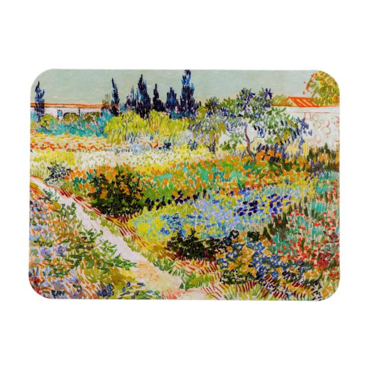 Magnet Flexible Vincent van Gogh - Jardin à Arles (Horizontal)