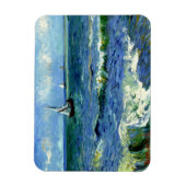 Magnet Flexible Vincent van Gogh - La mer, peinture d'art (Vertical)