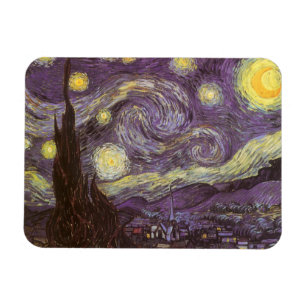 Magnet Flexible Vincent van Gogh - La Nuit étoilée