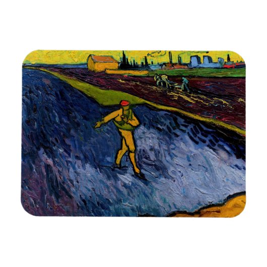 Magnet Flexible Vincent van Gogh - La Tour : périphérie d'Arles (Horizontal)