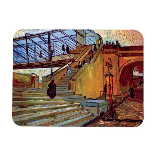 Magnet Flexible Vincent Van Gogh - Le pont Trinquetaille (Horizontal)