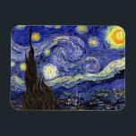 Magnet Flexible Vincent Van Gogh - Le Starry Night Fine Art<br><div class="desc">Vincent Van Gogh's The Starry Night. Huile sur toile de 1889, Starry Night a été peint tandis que Van Gogh était dans l'asile à Saint-Rémy, France, et est considéré comme l'un de ses plus grands chefs-d'oeuvre. Même s'il s'agit d'une scène nocturne, elle a été peinte pendant la journée et représente...</div>