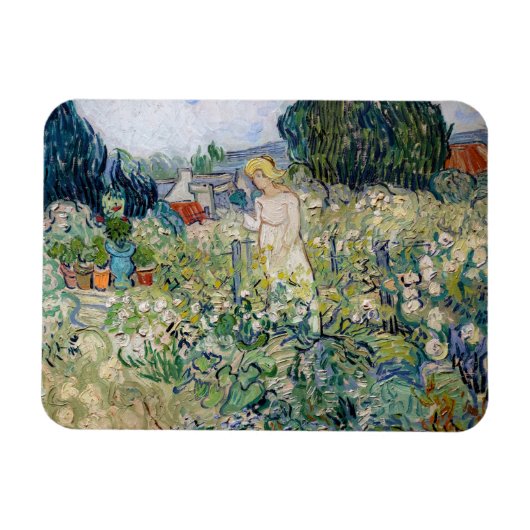 Magnet Flexible Vincent van Gogh - Miss Gachet dans son jardin (Horizontal)