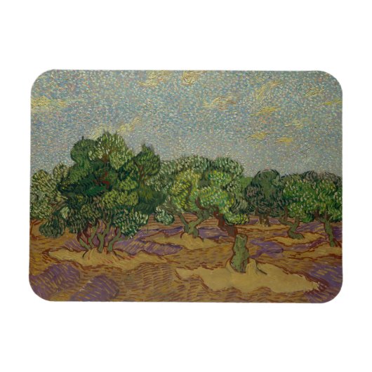 Magnet Flexible Vincent van Gogh - Olive Trees (Horizontal)