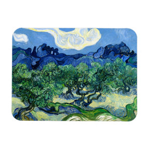 Magnet Flexible Vincent Van Gogh, Oliviers aux Alpilles