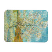 Magnet Flexible Vincent van Gogh - Poche rose en fleurs (Horizontal)