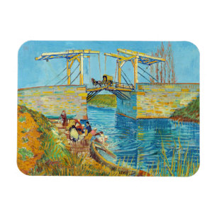 Magnet Flexible Vincent van Gogh - Pont de Langlois à Arles #1