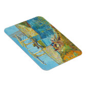 Magnet Flexible Vincent van Gogh - Pont Langlois à Arles #1 (Côté Droit)