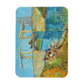 Magnet Flexible Vincent van Gogh - Pont Langlois à Arles #1 (Vertical)