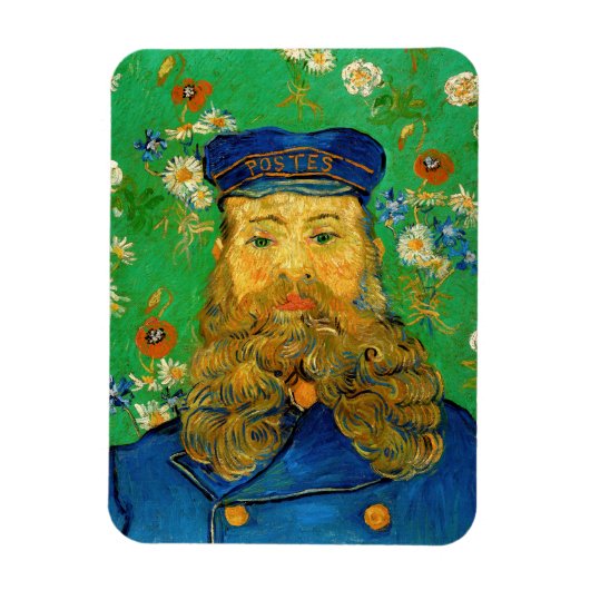Magnet Flexible Vincent Van Gogh - Postman Joseph Roulin (Vertical)