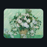 Magnet Flexible Vincent van Gogh - Rose<br><div class="desc">Rose / Vie morte : Vase aux roses roses - Vincent van Gogh,  Huile sur toile,  1890</div>