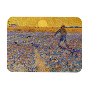 Magnet Flexible Vincent van Gogh - Sower avec réglage Sun