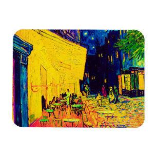 Magnet Flexible Vincent Van Gogh - Terrasse de café la nuit Pop Ar