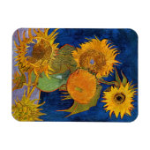 Magnet Flexible Vincent van Gogh - Vase avec cinq tournesols (Horizontal)