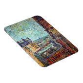 Magnet Flexible Vincent Van Gogh - Vue Sur Paris Pointillisme Art (Côté Droit)