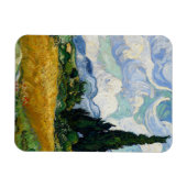 Magnet Flexible Vincent Van Gogh Wheat Field With Cypresses (Horizontal)
