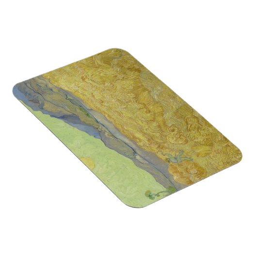 Magnet Flexible Vincent van Gogh - Wheatfield avec une Faucheuse (Côté Droit)