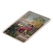 Magnet Flexible Vintage antiquité Cannes Publicité de voyage franç (Côté Gauche)