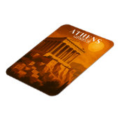 Magnet Flexible Vintage Athènes Grèce Travel Retro (Côté Gauche)
