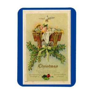 Magnet Flexible Vintage bébé Jésus aimant flexible