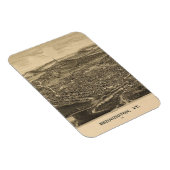 Magnet Flexible Vintage Bennington, Vermont (Côté Droit)
