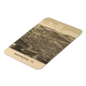 Magnet Flexible Vintage Bennington, Vermont (Côté Gauche)