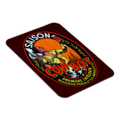 Magnet Flexible Vintage Cowboy Ale (Côté Droit)