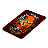 Magnet Flexible Vintage Cowboy Ale (Côté Gauche)