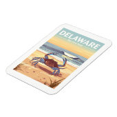 Magnet Flexible Vintage Delaware (Côté Gauche)