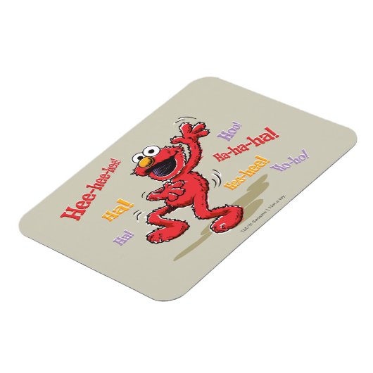 Magnet Flexible Vintage Elmo Hee-hee ! (Côté Gauche)