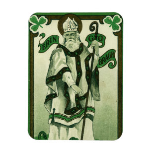 Magnet Flexible Vintage - Erin Go Bragh - Vœux de la Saint-Patrick
